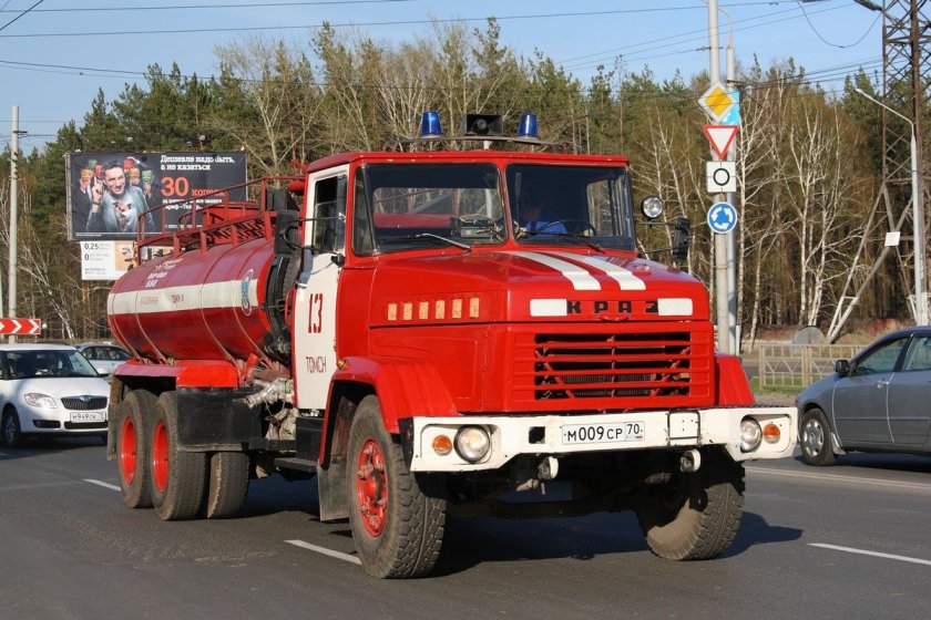 КРАЗ 255 пожарный