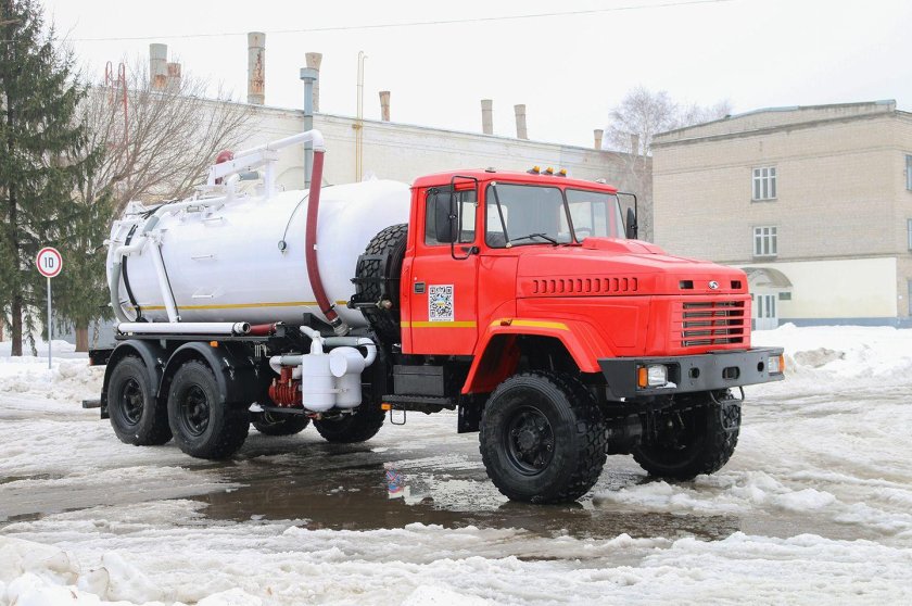 КРАЗ 6322 топливозаправщик