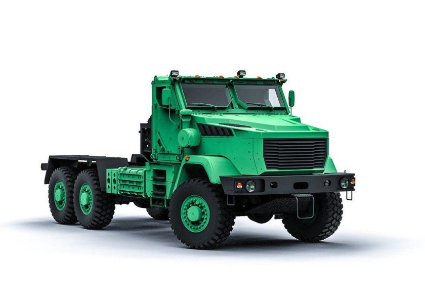 КРАЗ тягач военный