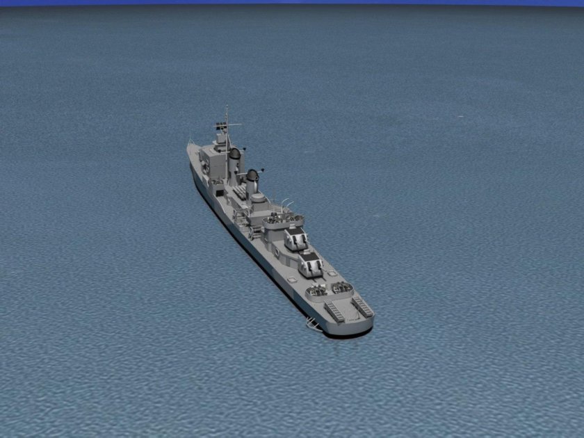 Spruance class destroyer