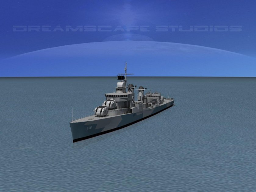 Линкор  USS Buck (DD-420)