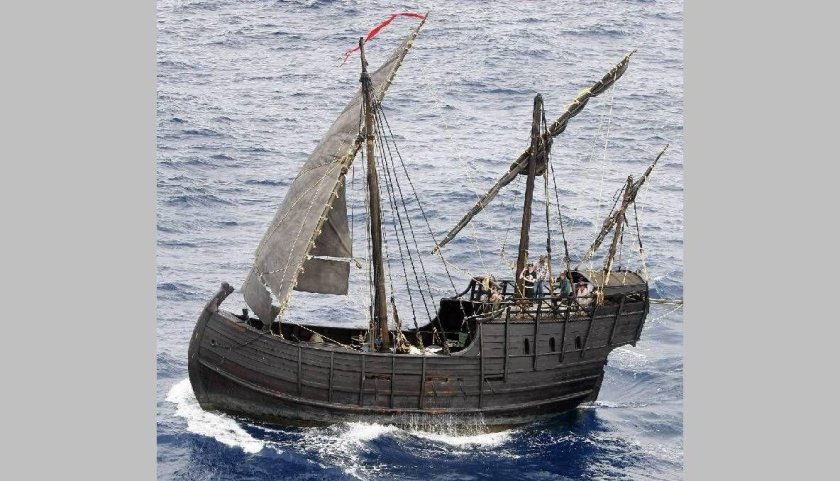 Корабль Каравелла 15 века