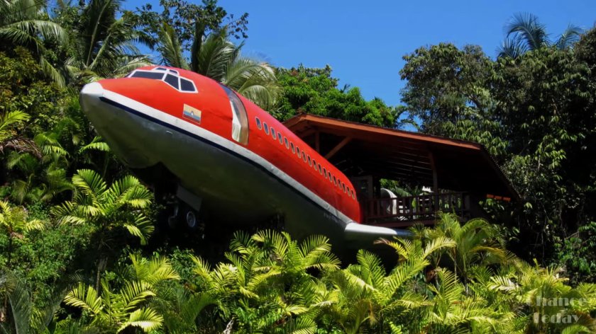 Коста Рика отель самолет