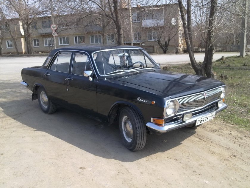 ГАЗ 24 черная