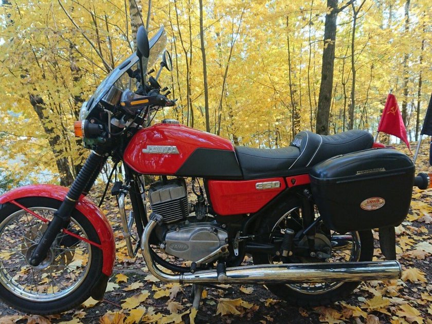 Мотоцикл ява 350 638