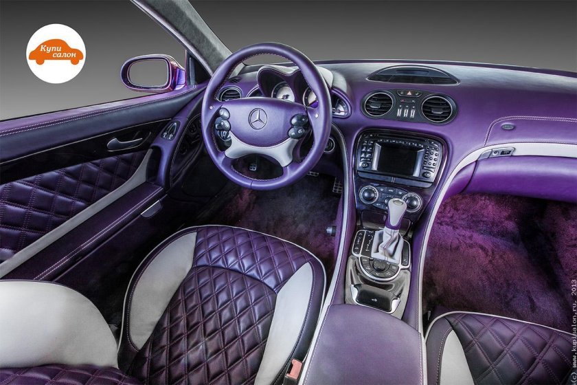 Салон Бентли алькантара