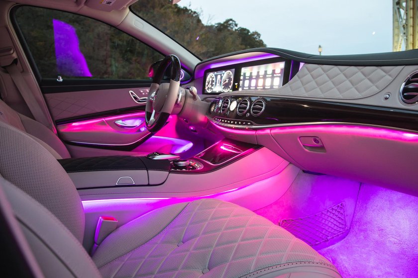 Мерседес s63 Майбах салон