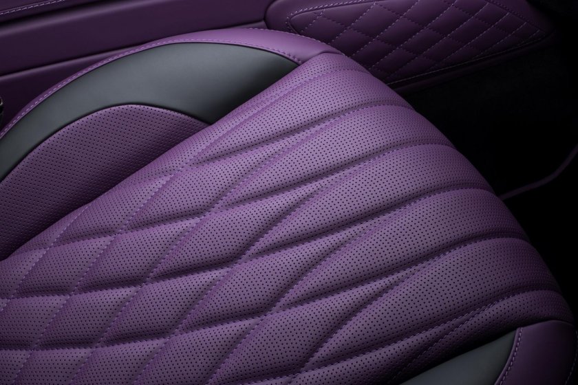 Мерседес майбах фиолетовый