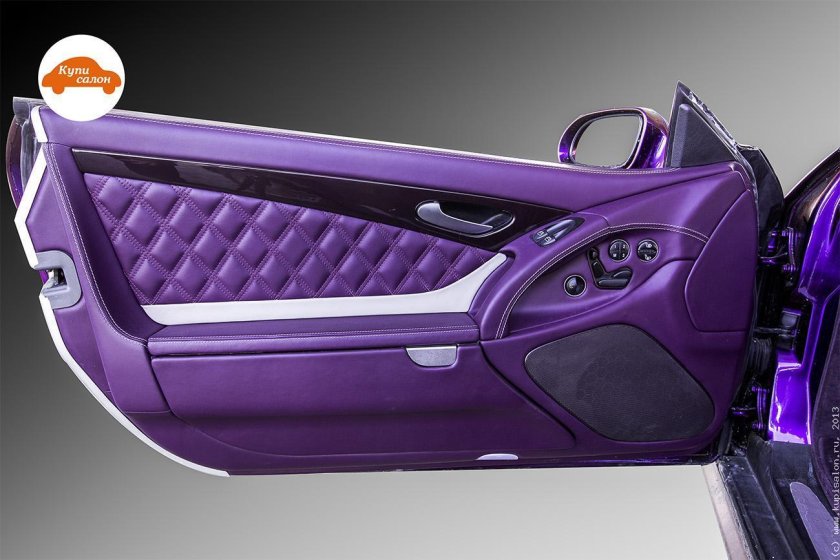 Фиолетовый Мерседес