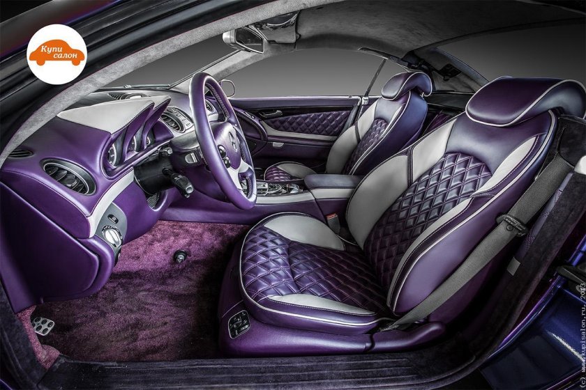 Алькантара салон Мерседес