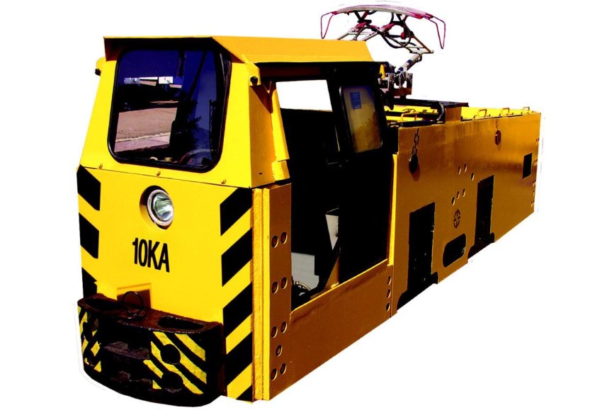 Шахтный аккумуляторный электровоз АРП 7