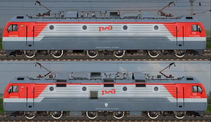 Модель электровоза вл-10