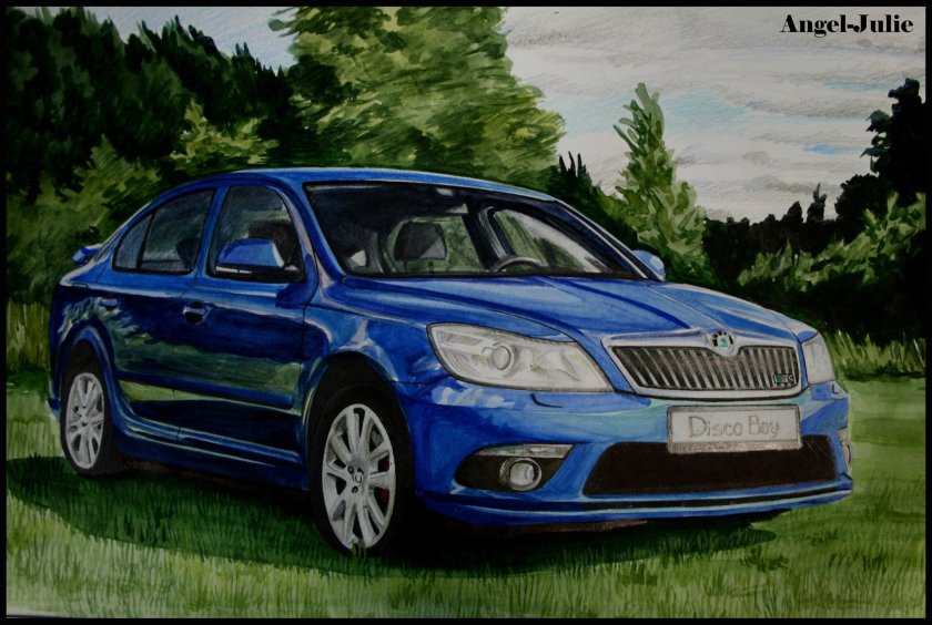 Шкода Октавия а5 скетч