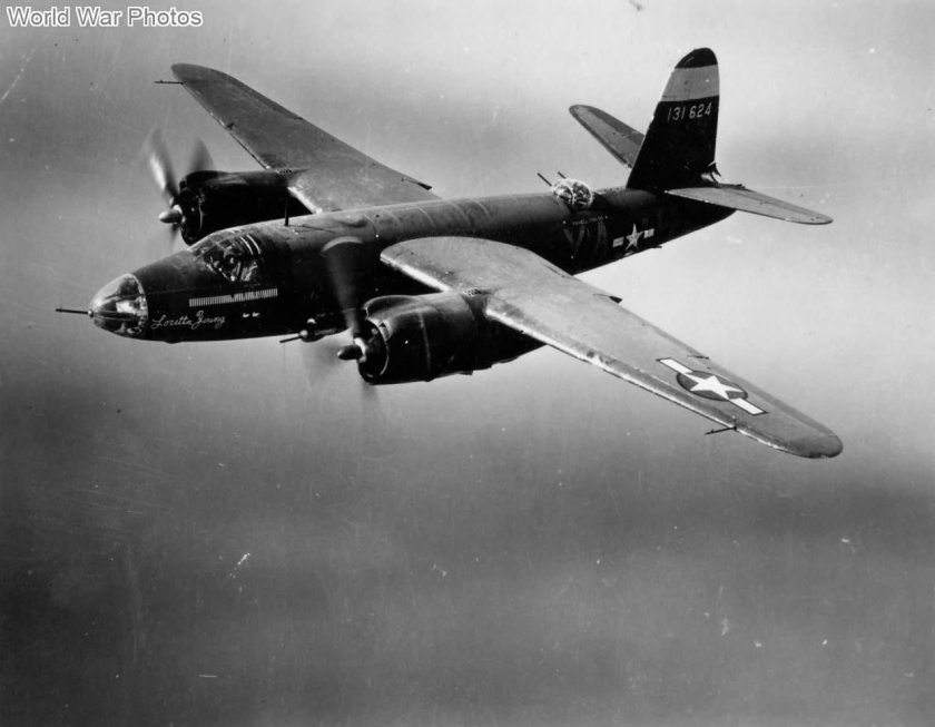 B26 бомбардировщик