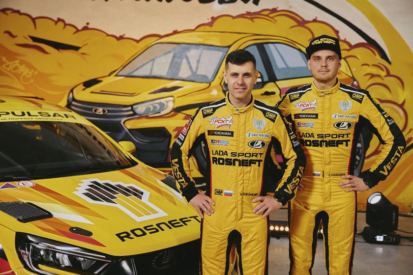 Lada sport rosneft команда