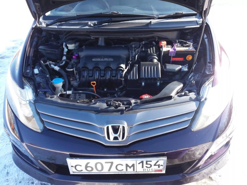 Honda Airwave 2006 под капотом