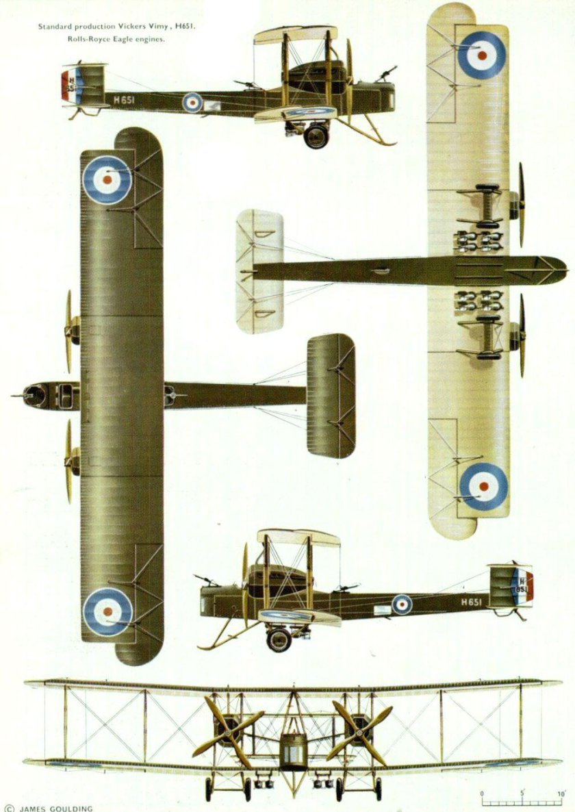 Виккерс Вими самолет