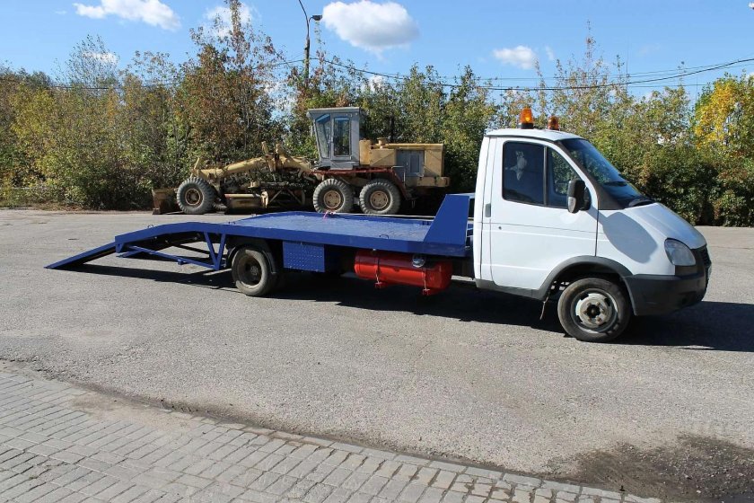Эвакуаторная платформа на Газель