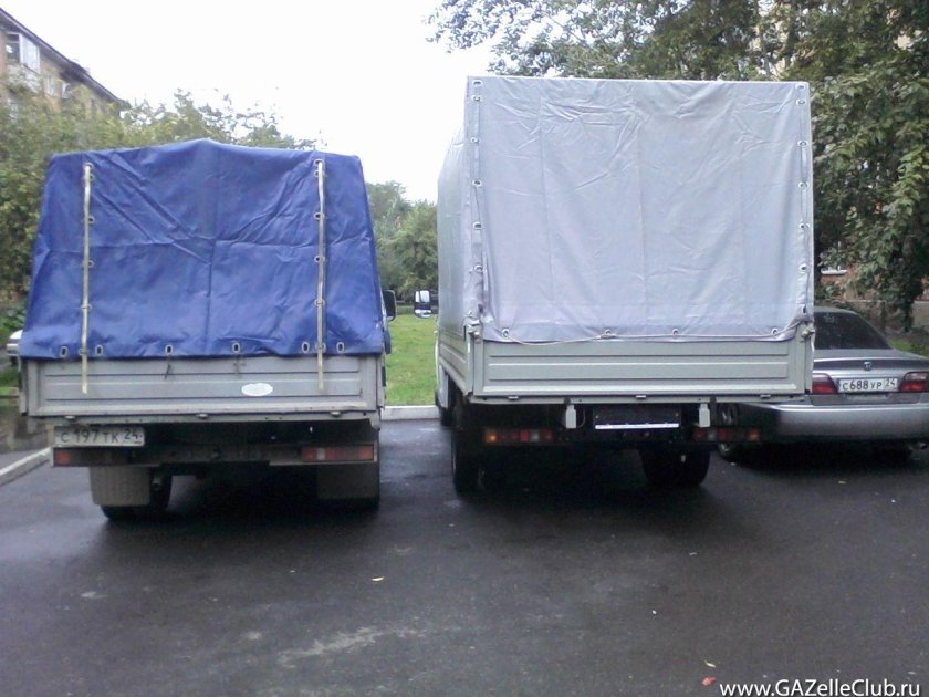 Газель 3302 сзади
