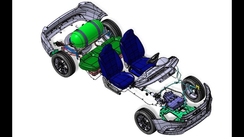 Лада Веста на метане