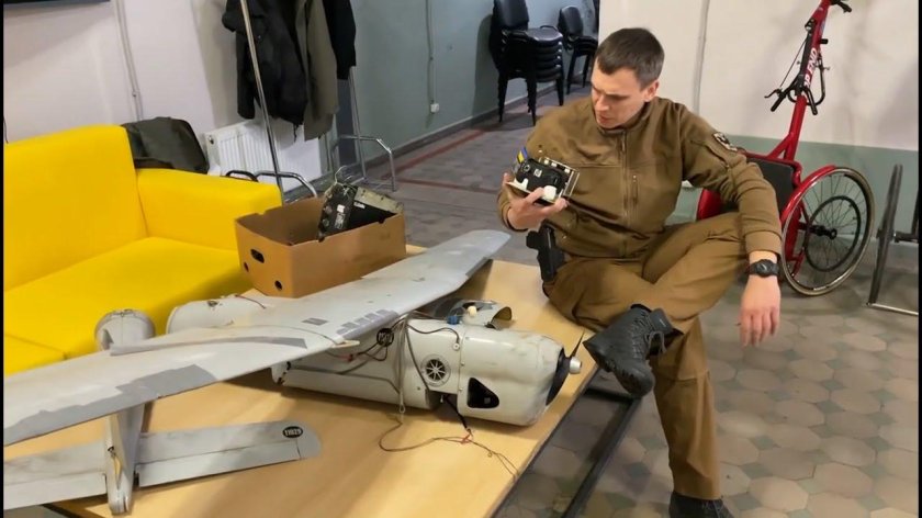 Российский разведывательный беспилотник Орлан-10