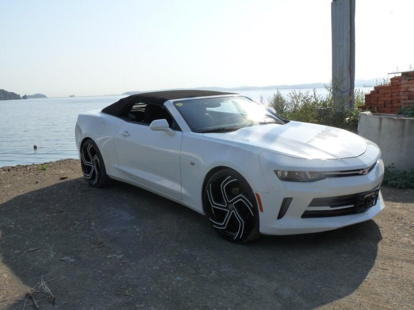 Шевроле Камаро белый ГТА 5