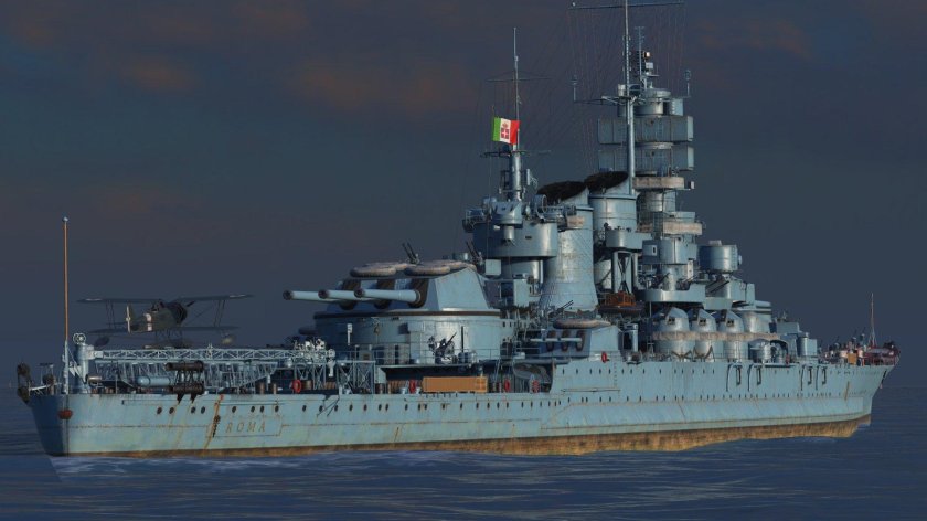 Итальянский линкор литторио