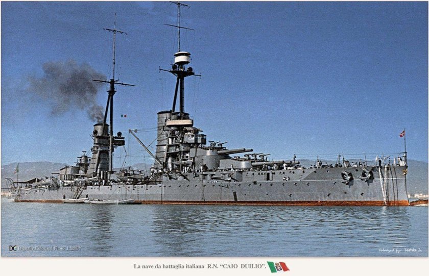 Итальянский линкор Конте ди Кавур