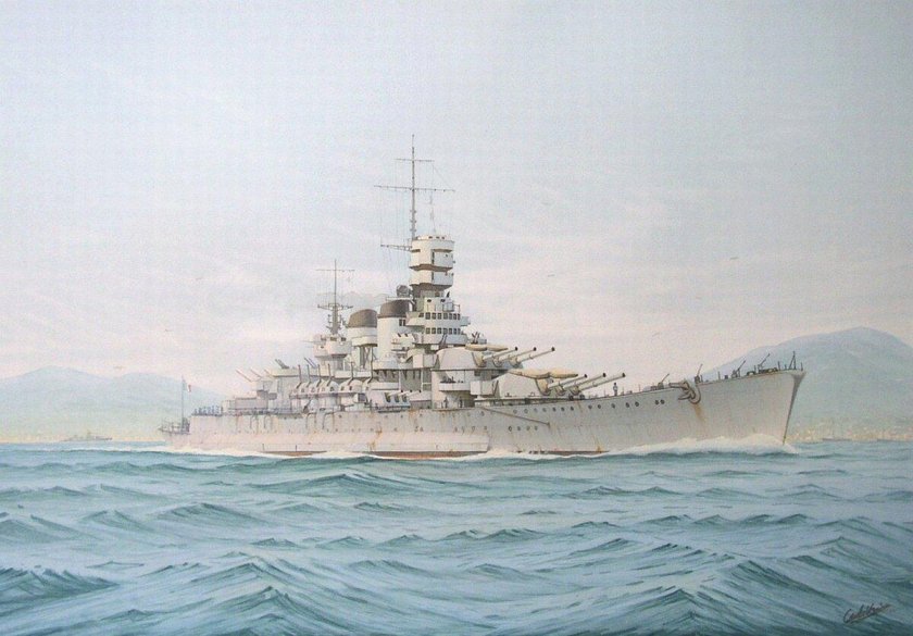 Littorio линкор