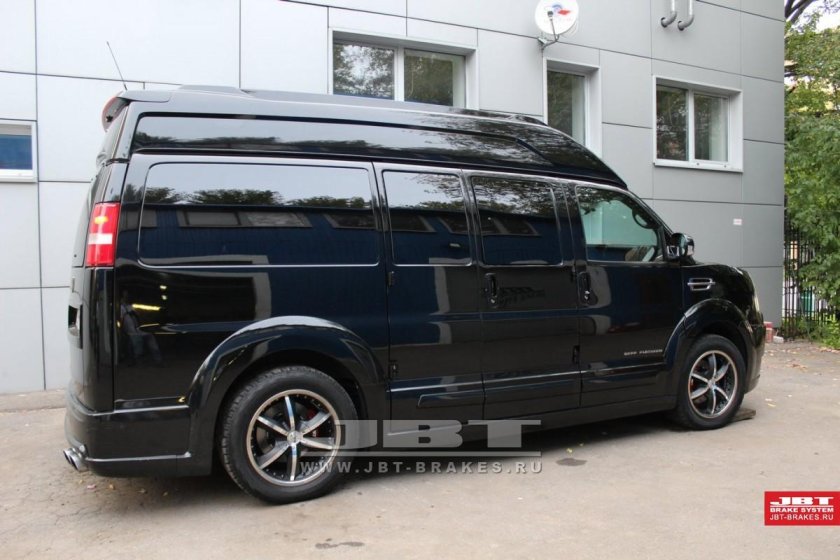 Пороги для Шевроле экспресс