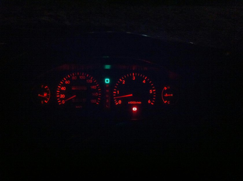 Подсветка приборов корона Премио