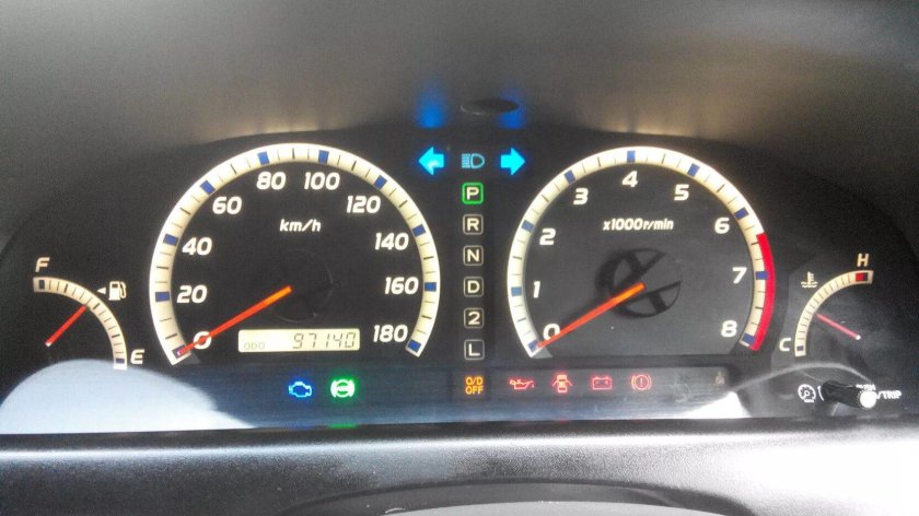 Оптитрон Тойота корона Премио