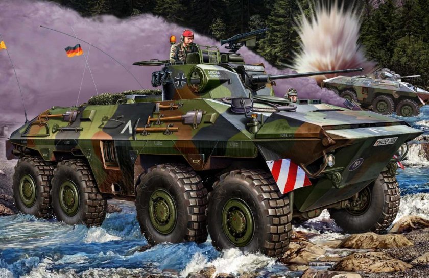 Разведывательная машина SPPZ 2 Luchs