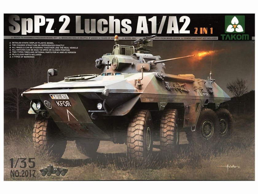 Разведывательная машина SPPZ 2 Luchs