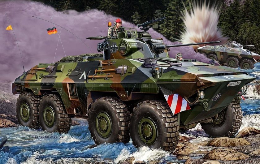 Сборная модель revell sppz 2 luchs a1/a2 (03036) 1:35