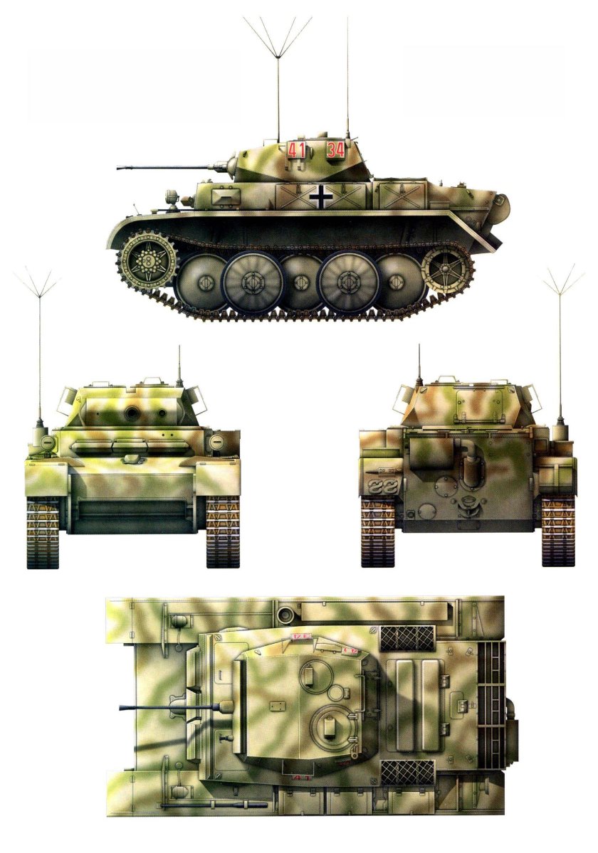SD.KFZ. 123 PZ.Kpfw.II Ausf.l Luchs