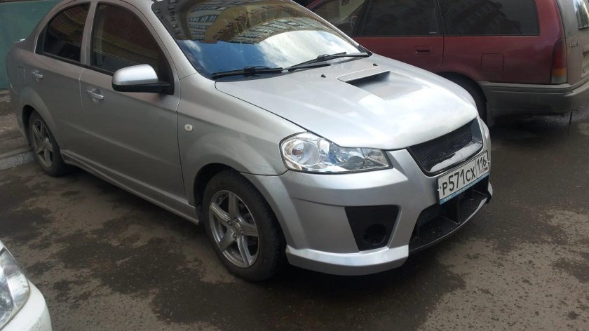 Обвес Шевроле Авео т250