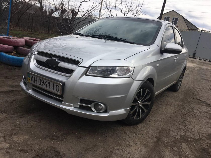 Бампер Шевроле Авео т250