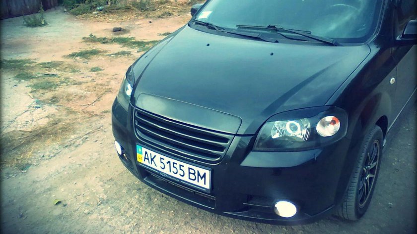 Решетка Шевроле Авео т250