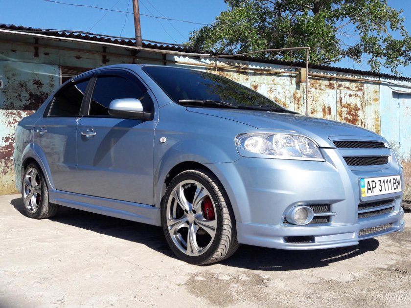 Chevrolet Aveo t250 r17
