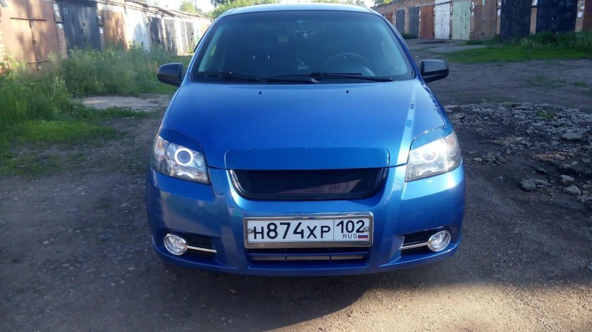 Решетка Шевроле Авео т200