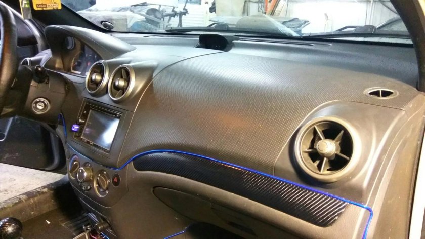 Авео т250 салон