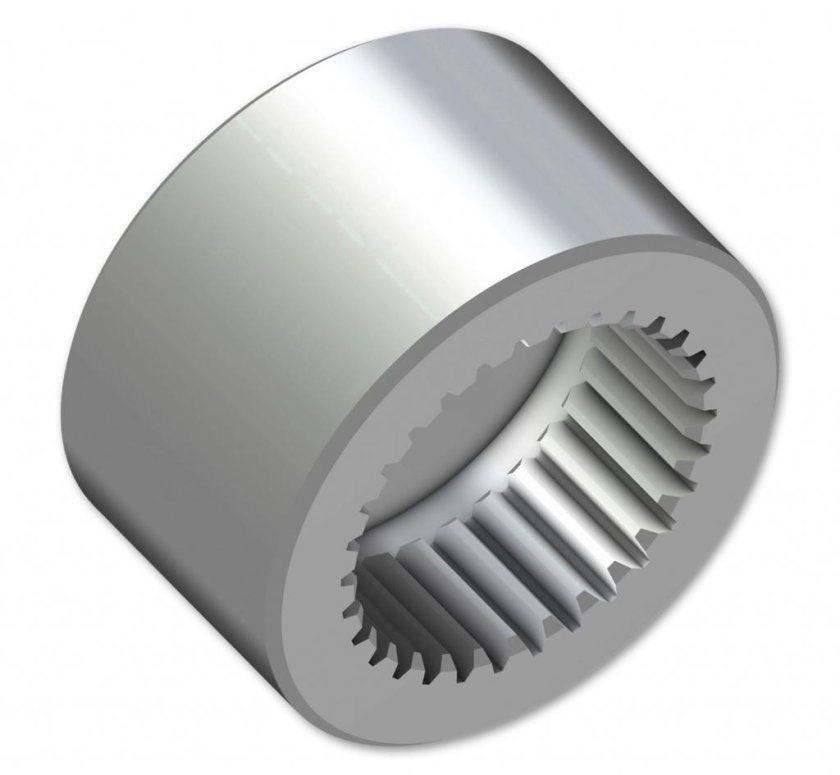 Шлицевая муфта 21 шлиц