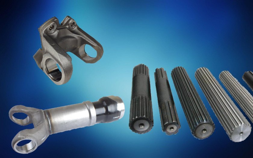 Шлицевое соединение карданного вала