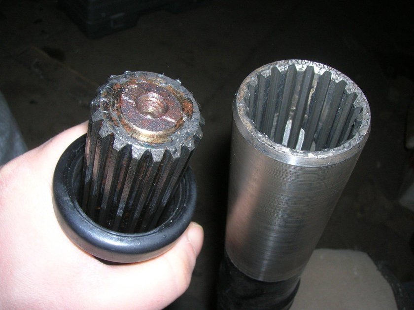 Шлицевая кардана УАЗ