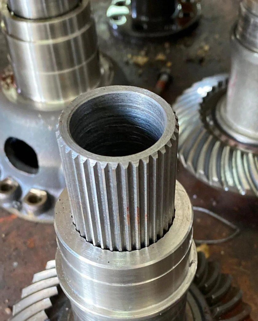 ЭДП 600 восстанавливающая шлицевая втулка вала