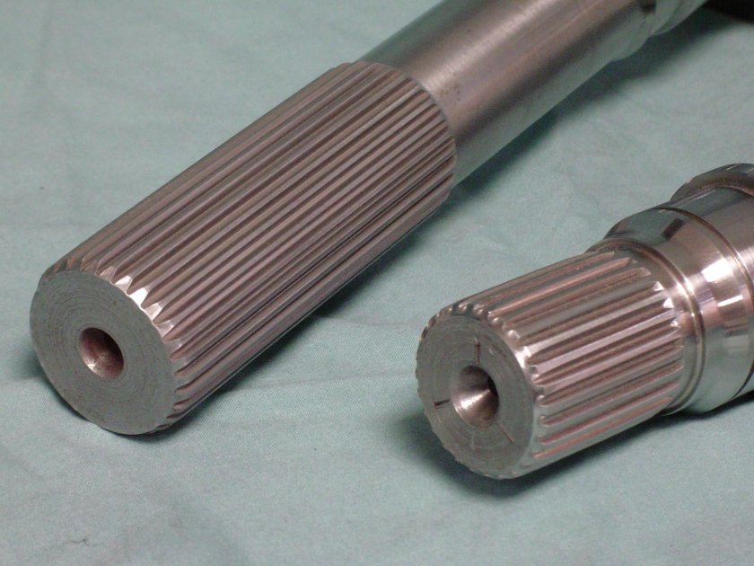 Вал шлицевой d40