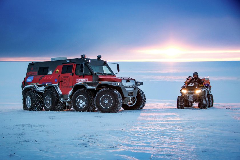 Вездеход болотоход Арктика