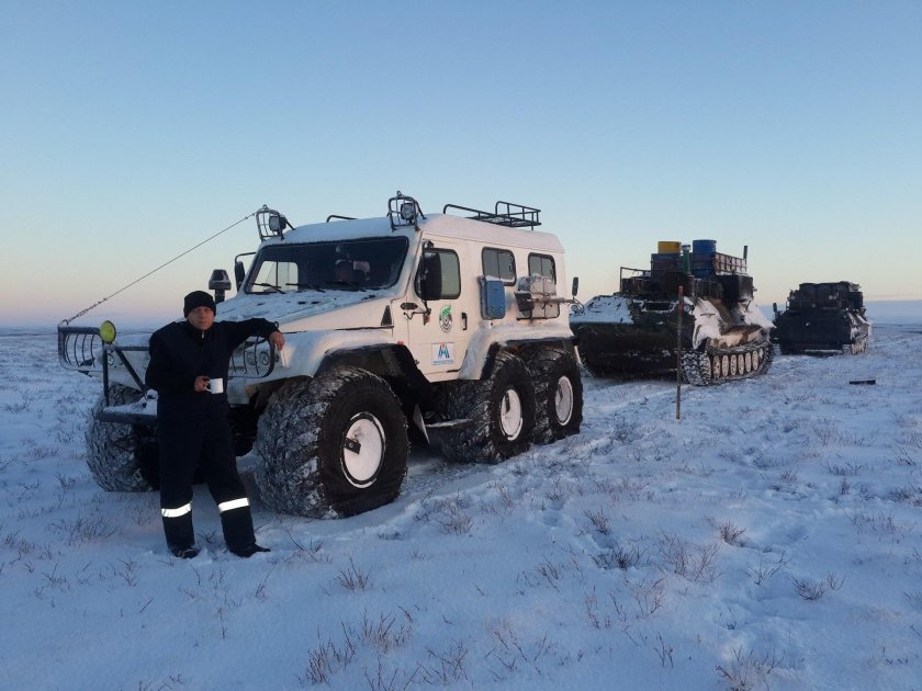 Вездеход Трэкол Арктика