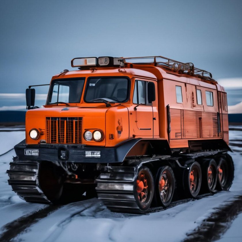 Снегоболотоход гусеничный ттм